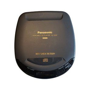 Panasonic Portable CD Player SL-S202 XBS Anti Shock Memory Pre-owned